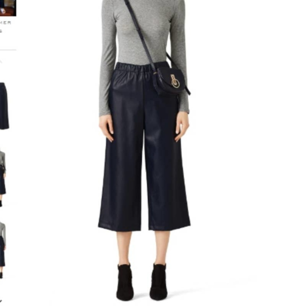 Slate & Willow Navy Cropped Pants